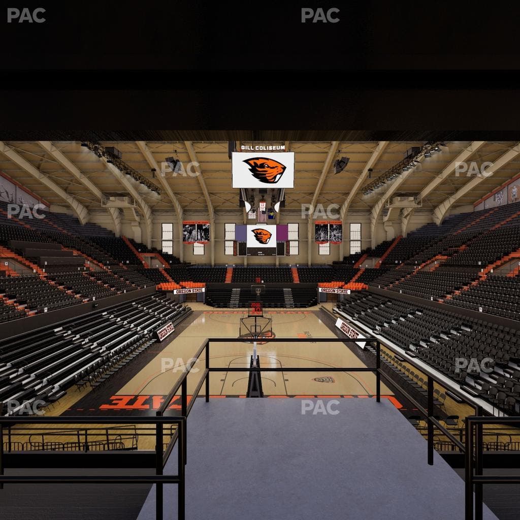 Gill Coliseum - Section Dd Seat View