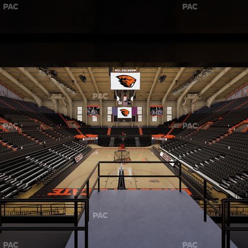 Gill Coliseum - Section Dd Seat View