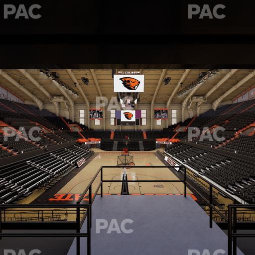 Gill Coliseum - Section Dd Seat View