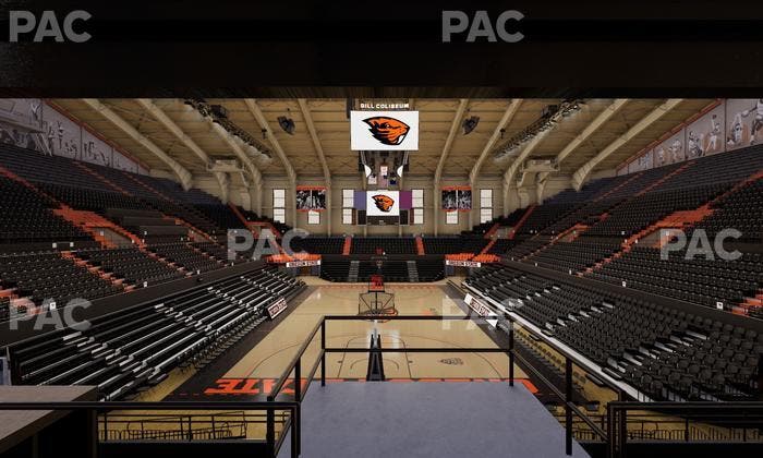 Gill Coliseum - Section Dd Seat View