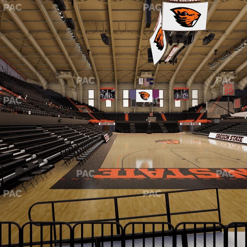 Gill Coliseum - Section E Seat View