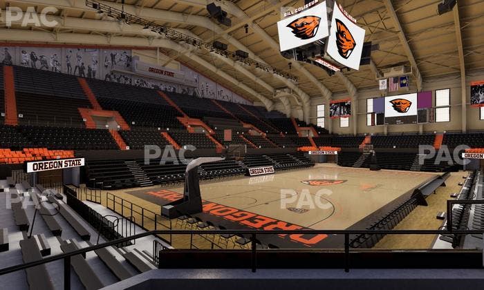 Gill Coliseum - Section Ee Seat View