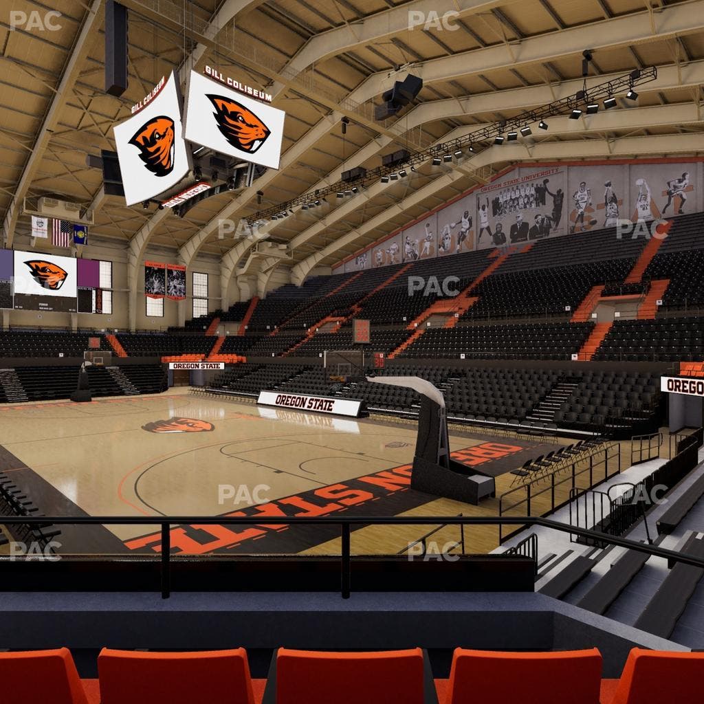 Gill Coliseum - Section Ff Seat View