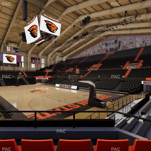 Gill Coliseum - Section Ff Seat View