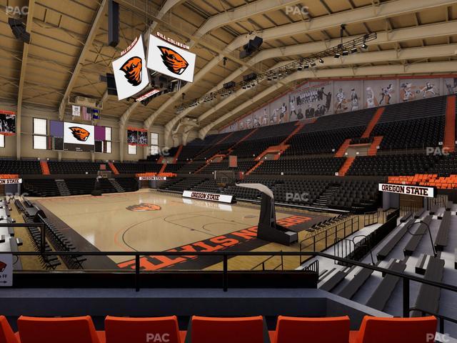 Gill Coliseum - Section Ff Seat View Gill Coliseum - Section Ff Seat View