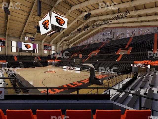 Gill Coliseum - Section Ff Seat View