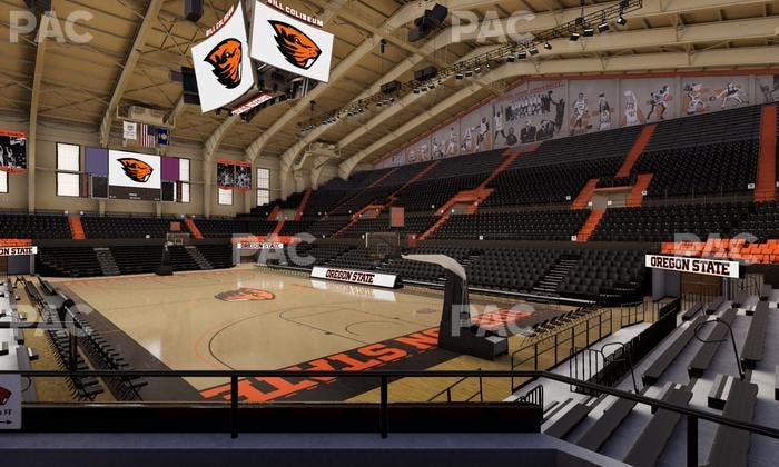 Gill Coliseum - Section Ff Seat View