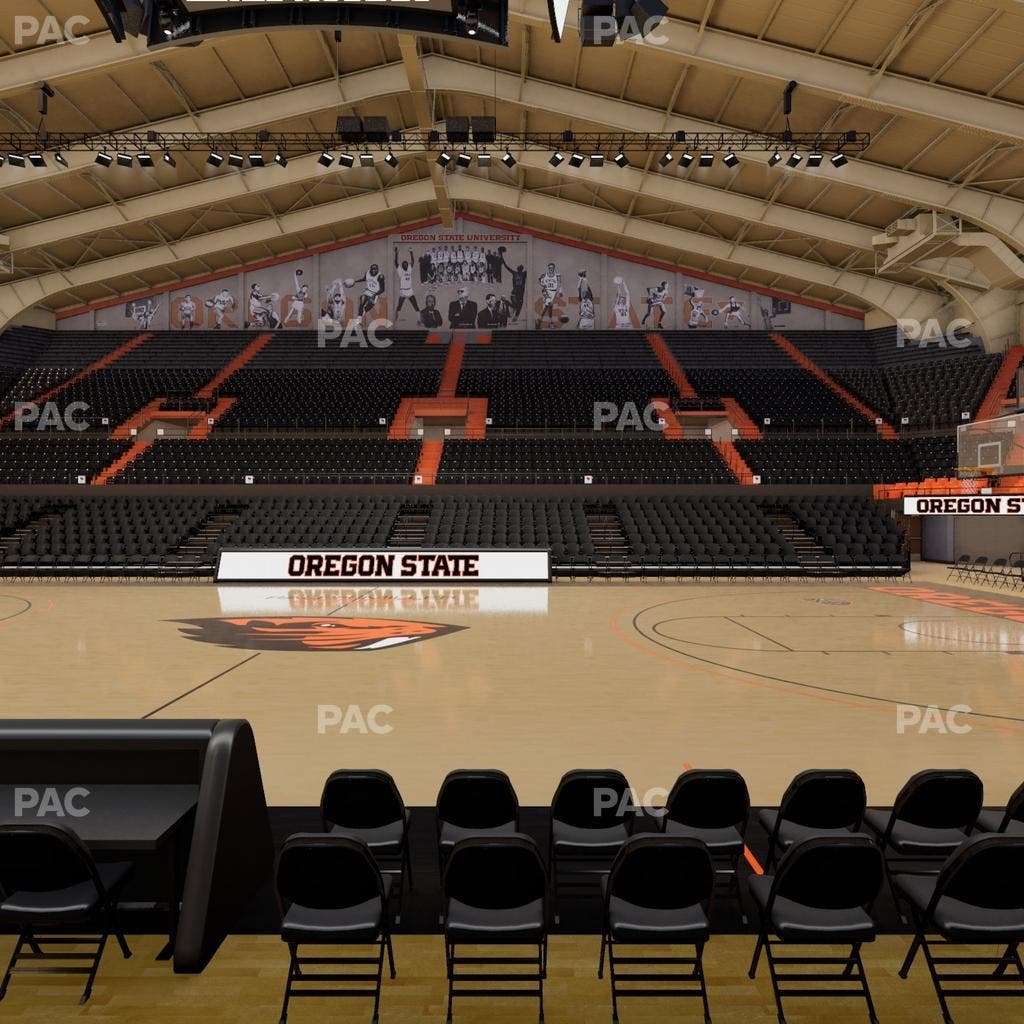 Gill Coliseum - Section G Seat View