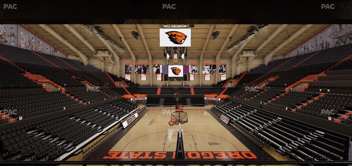 Gill Coliseum - Section Gg Seat View