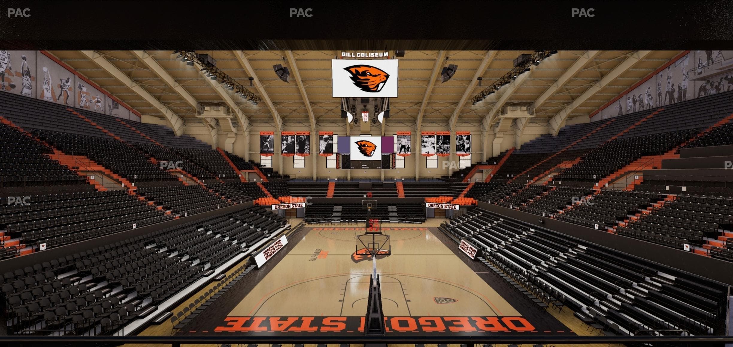 Gill Coliseum - Section Gg Seat View