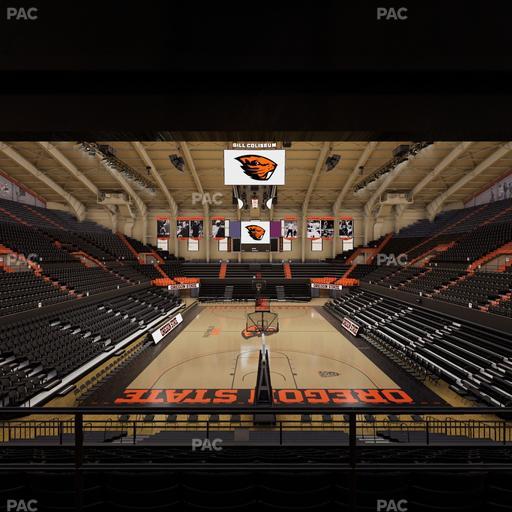 Gill Coliseum - Section Gg Seat View