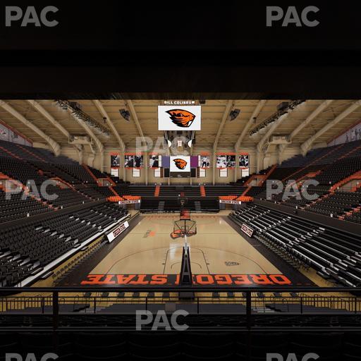 Gill Coliseum - Section Gg Seat View