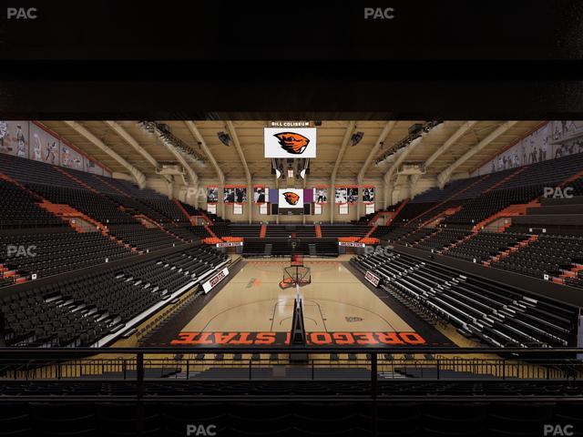 Gill Coliseum - Section Gg Seat View Gill Coliseum - Section Gg Seat View