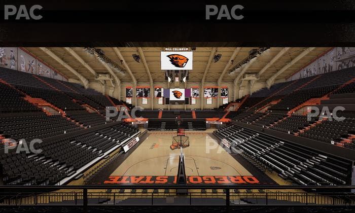 Gill Coliseum - Section Gg Seat View
