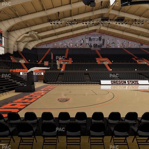 Gill Coliseum - Section J Seat View