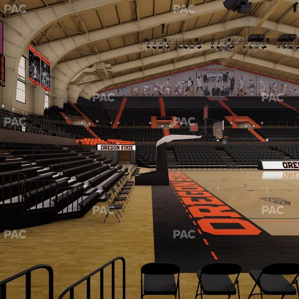 Gill Coliseum - Section J Seat View