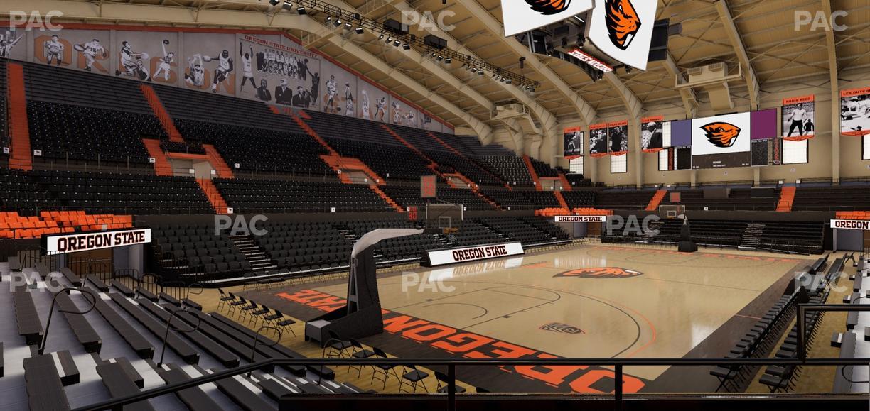 Gill Coliseum - Section Jj Seat View