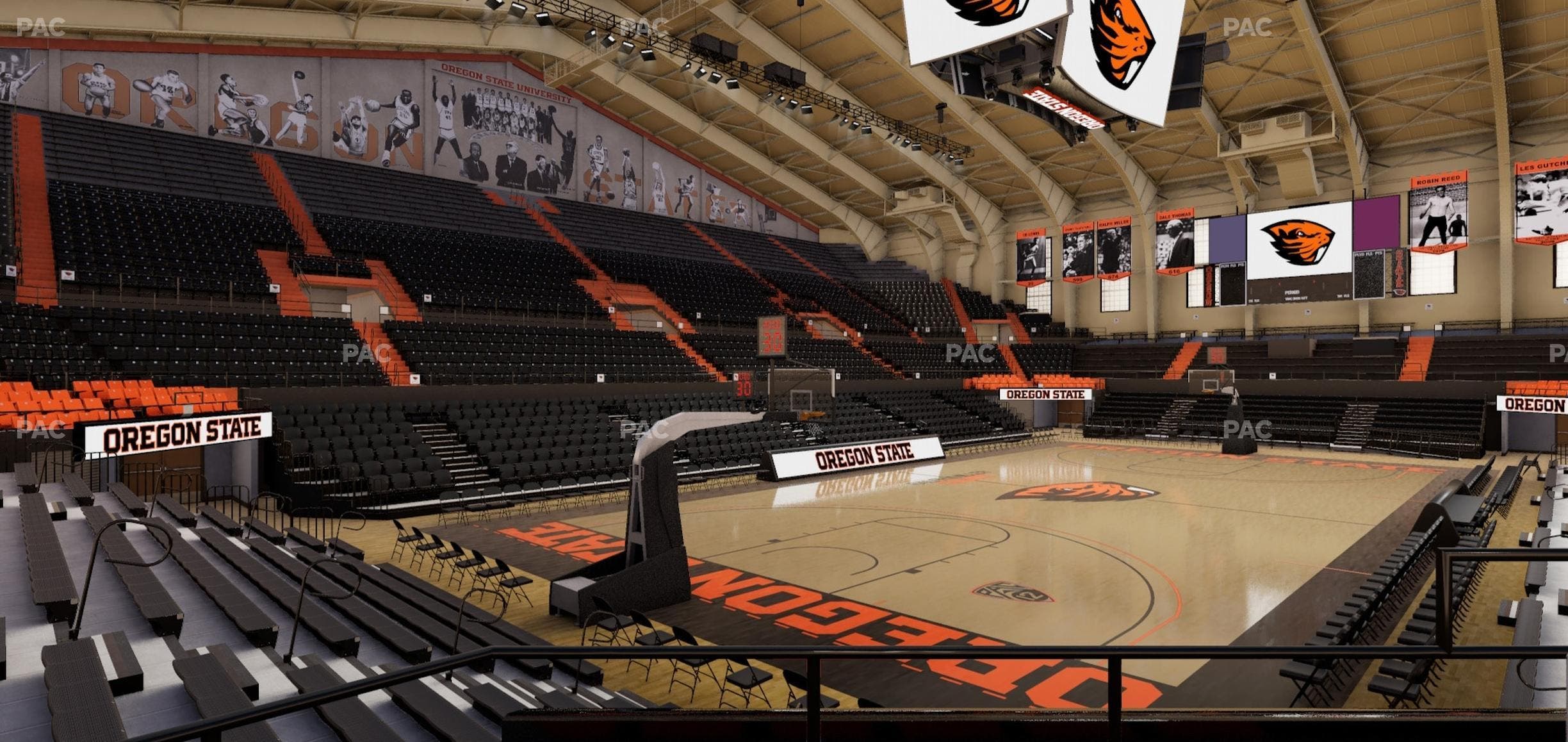 Gill Coliseum - Section Jj Seat View