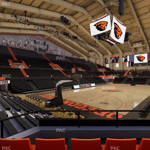 Gill Coliseum - Section Jj Seat View