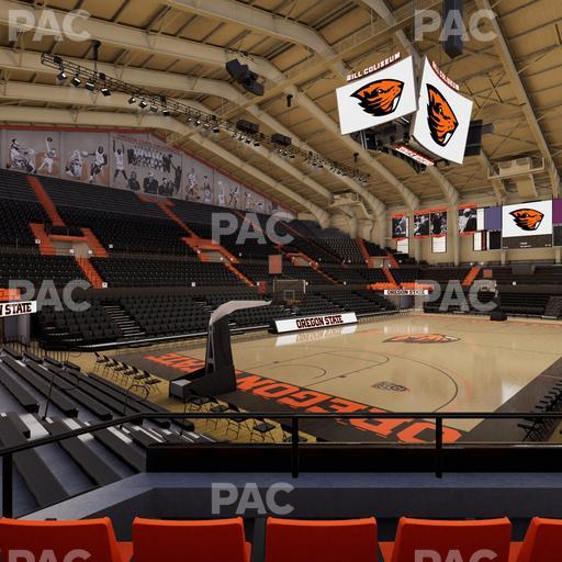 Gill Coliseum - Section Jj Seat View