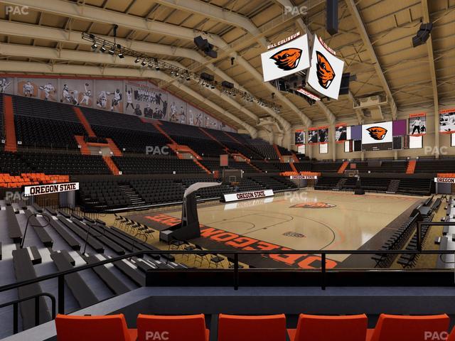 Gill Coliseum - Section Jj Seat View Gill Coliseum - Section Jj Seat View