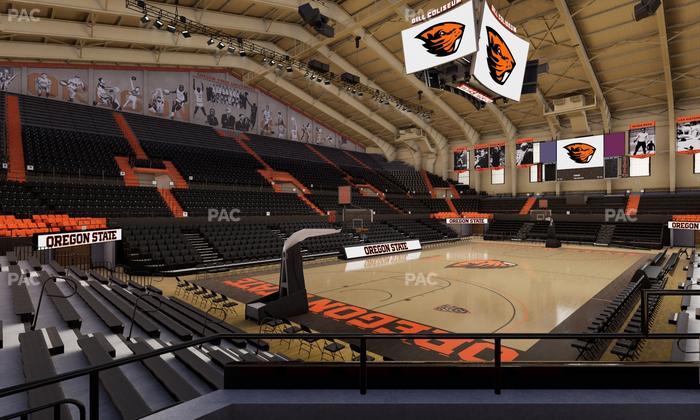 Gill Coliseum - Section Jj Seat View