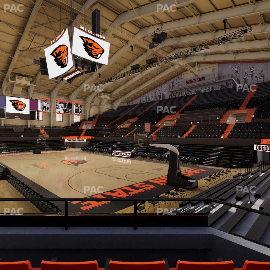 Gill Coliseum - Section Kk Seat View