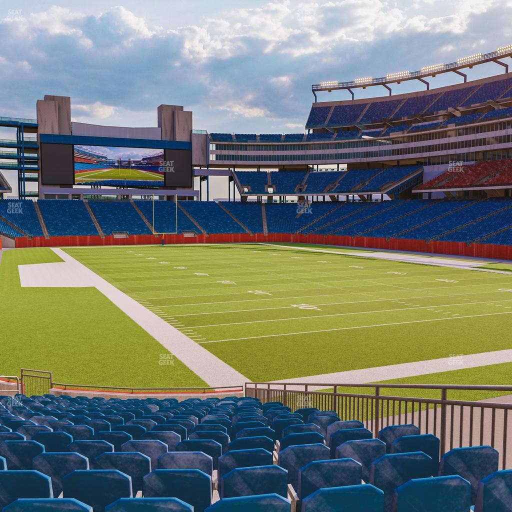 Gillette Stadium - Section 101 Seat View