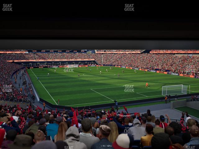 Gillette Stadium - Section 101 Seat View