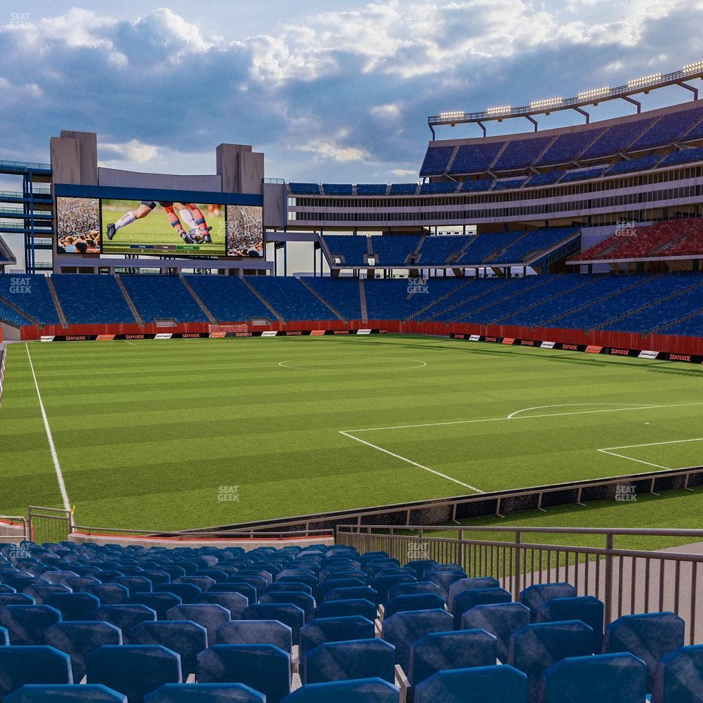 Gillette Stadium - Section 101 Seat View