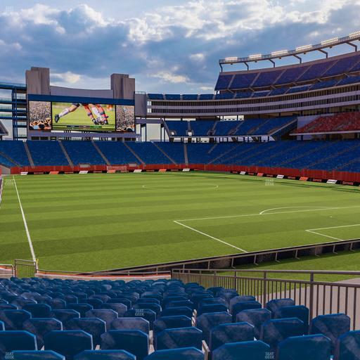 Gillette Stadium - Section 101 Seat View