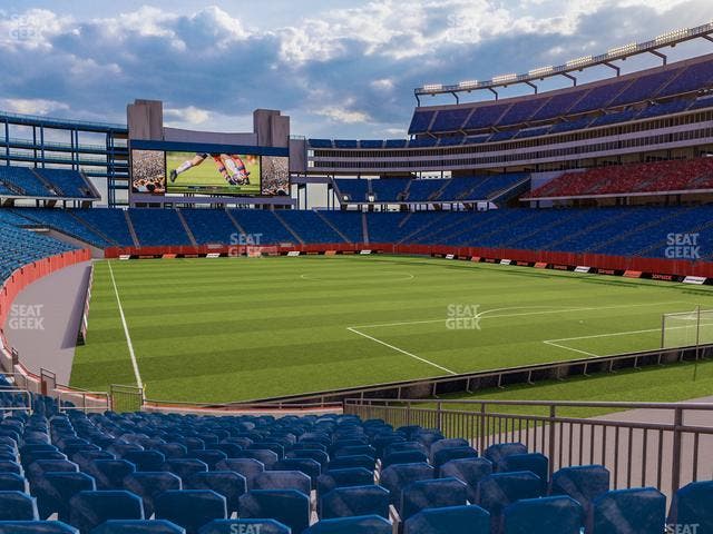 Gillette Stadium - Section 101 Seat View
