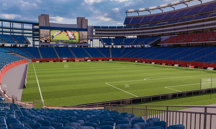 Gillette Stadium - Section 101 Seat View