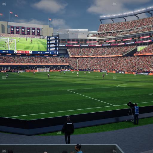 Gillette Stadium - Section 101 Seat View