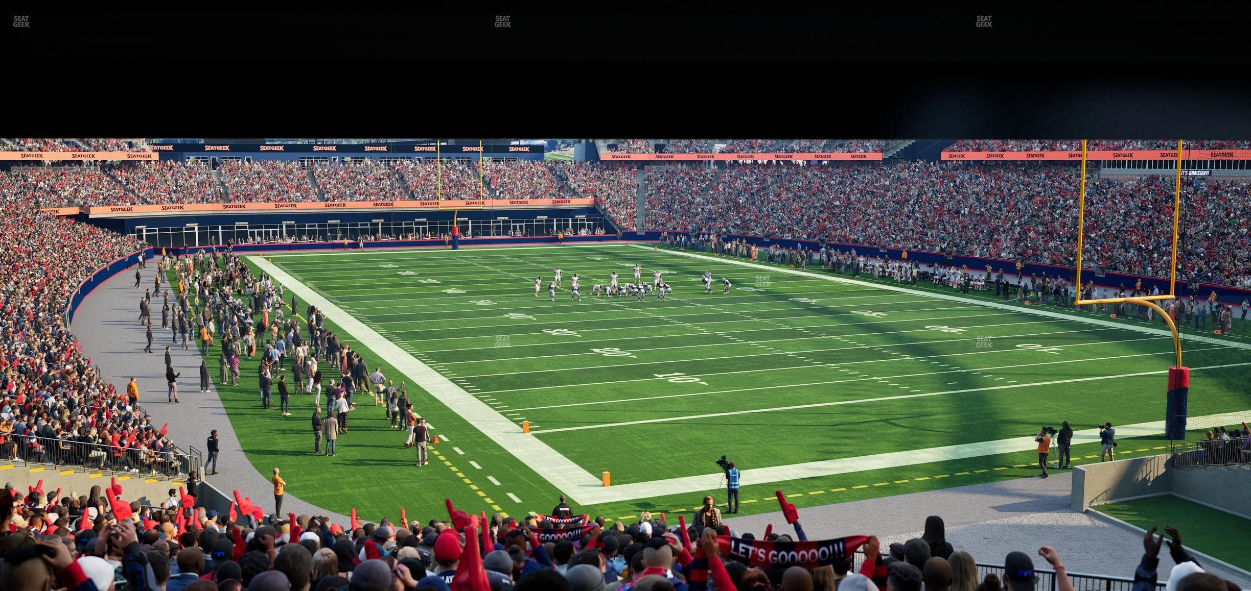 Gillette Stadium - Section 101 Seat View
