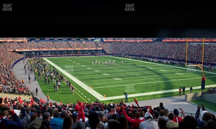 Gillette Stadium - Section 101 Seat View