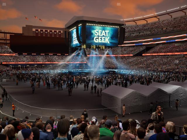 Gillette Stadium - Section 101 Seat View Gillette Stadium - Section 101 Seat View