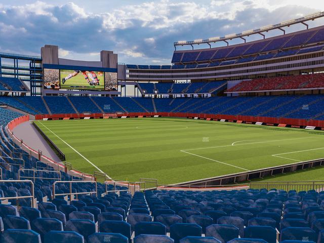 Gillette Stadium - Section 102 Seat View Gillette Stadium - Section 102 Seat View