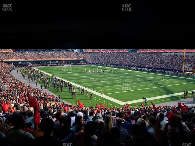 Gillette Stadium - Section 102 Seat View Gillette Stadium - Section 102 Seat View