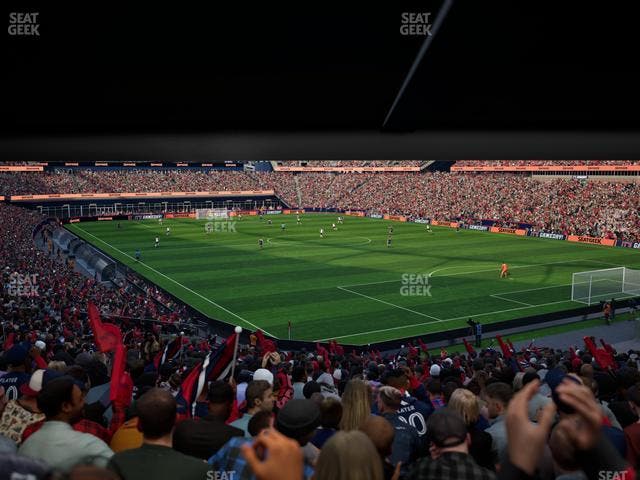 Gillette Stadium - Section 102 Seat View