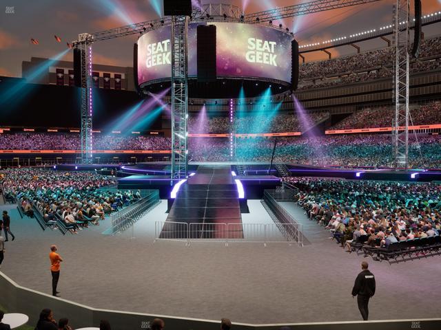 Gillette Stadium - Section 102 Seat View