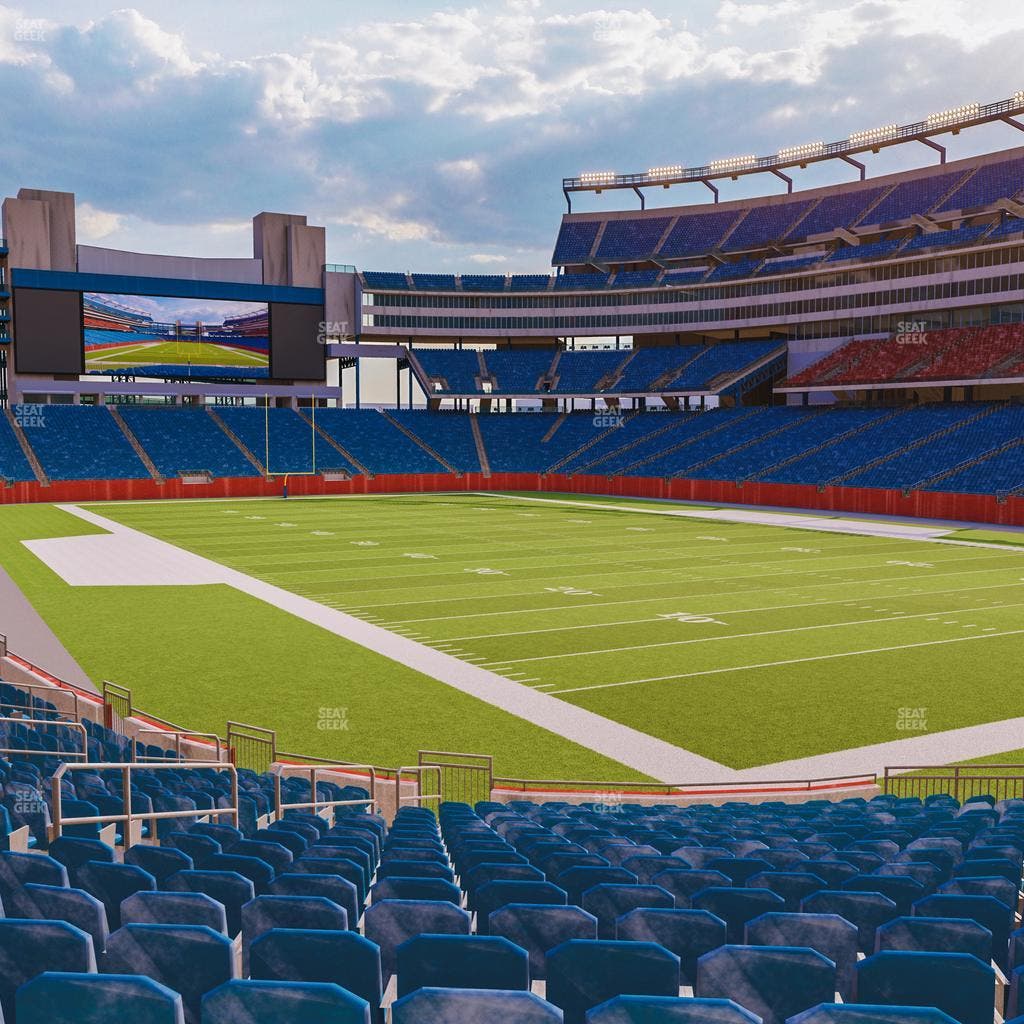 Gillette Stadium - Section 102 Seat View