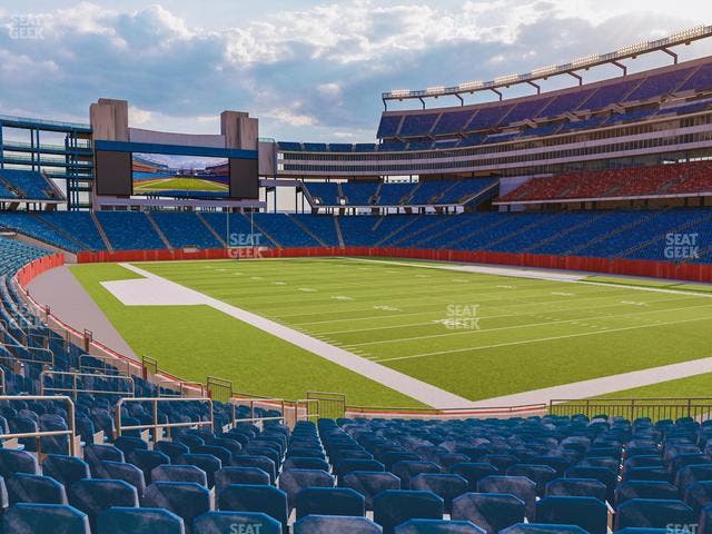 Gillette Stadium - Section 102 Seat View