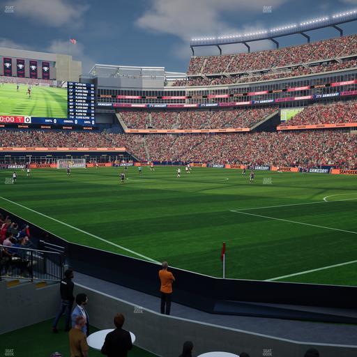 Gillette Stadium - Section 103 Seat View