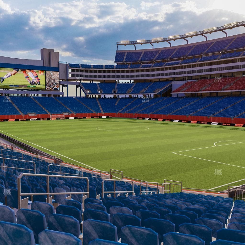Gillette Stadium - Section 103 Seat View