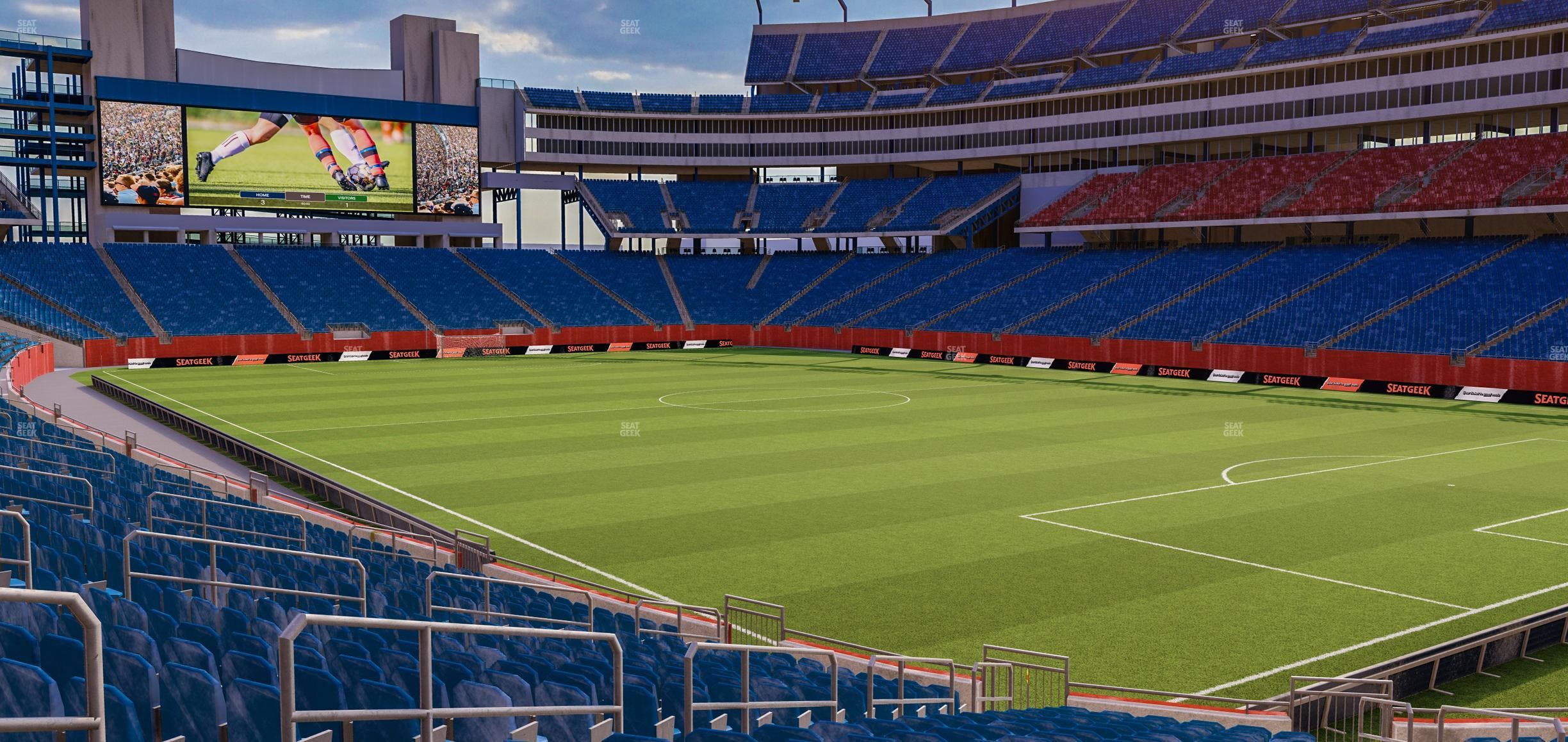 Gillette Stadium - Section 103 Seat View
