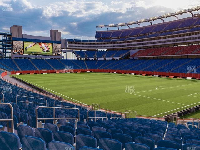Gillette Stadium - Section 103 Seat View