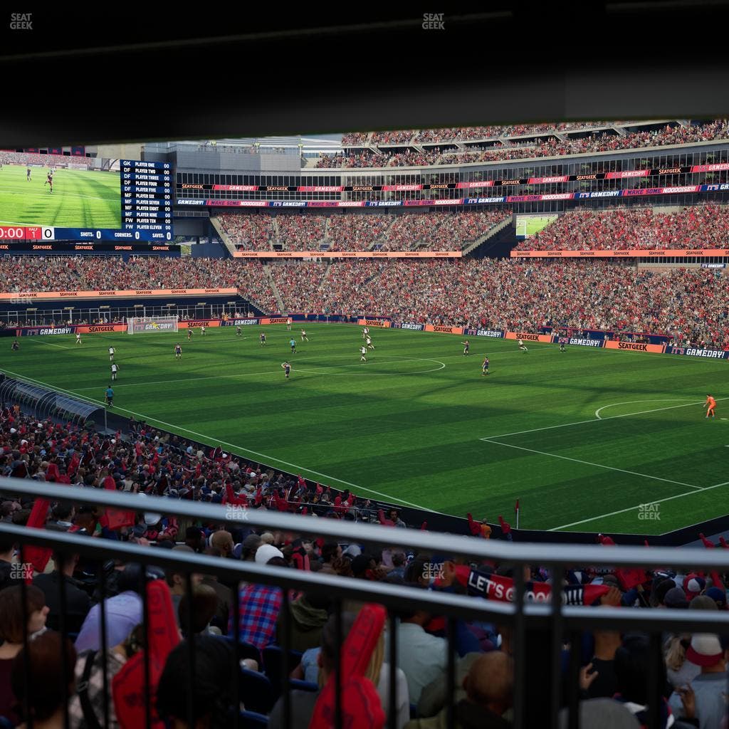 Gillette Stadium - Section 103 Seat View