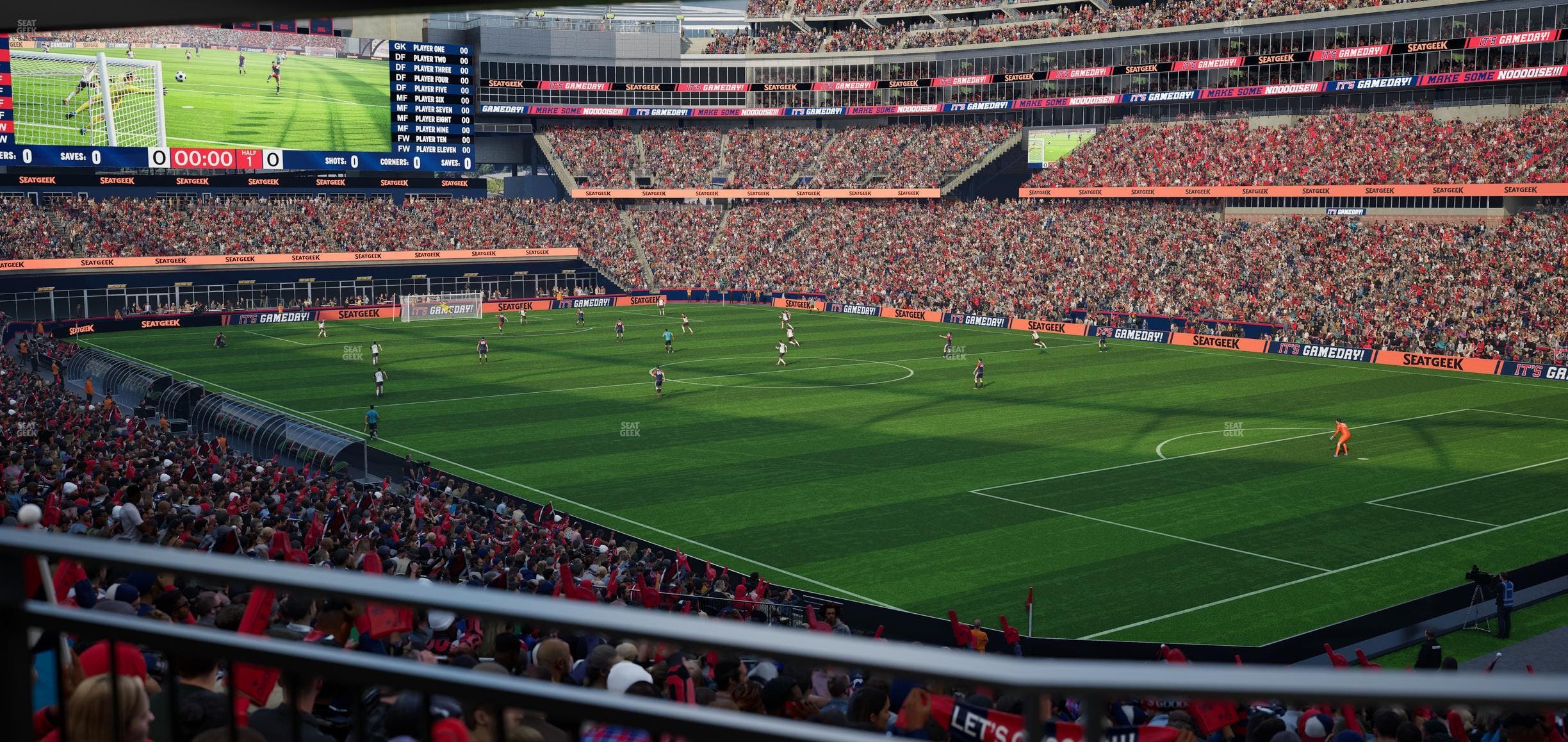 Gillette Stadium - Section 103 Seat View