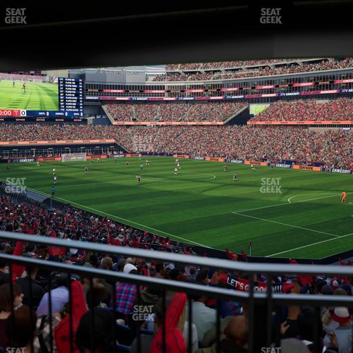Gillette Stadium - Section 103 Seat View